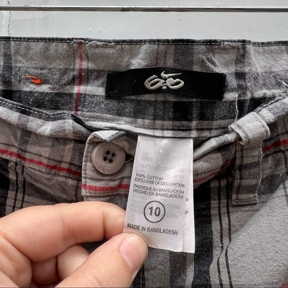 Nike 6.0 plaid shorts youth boys 10 - Picture 3 of 3